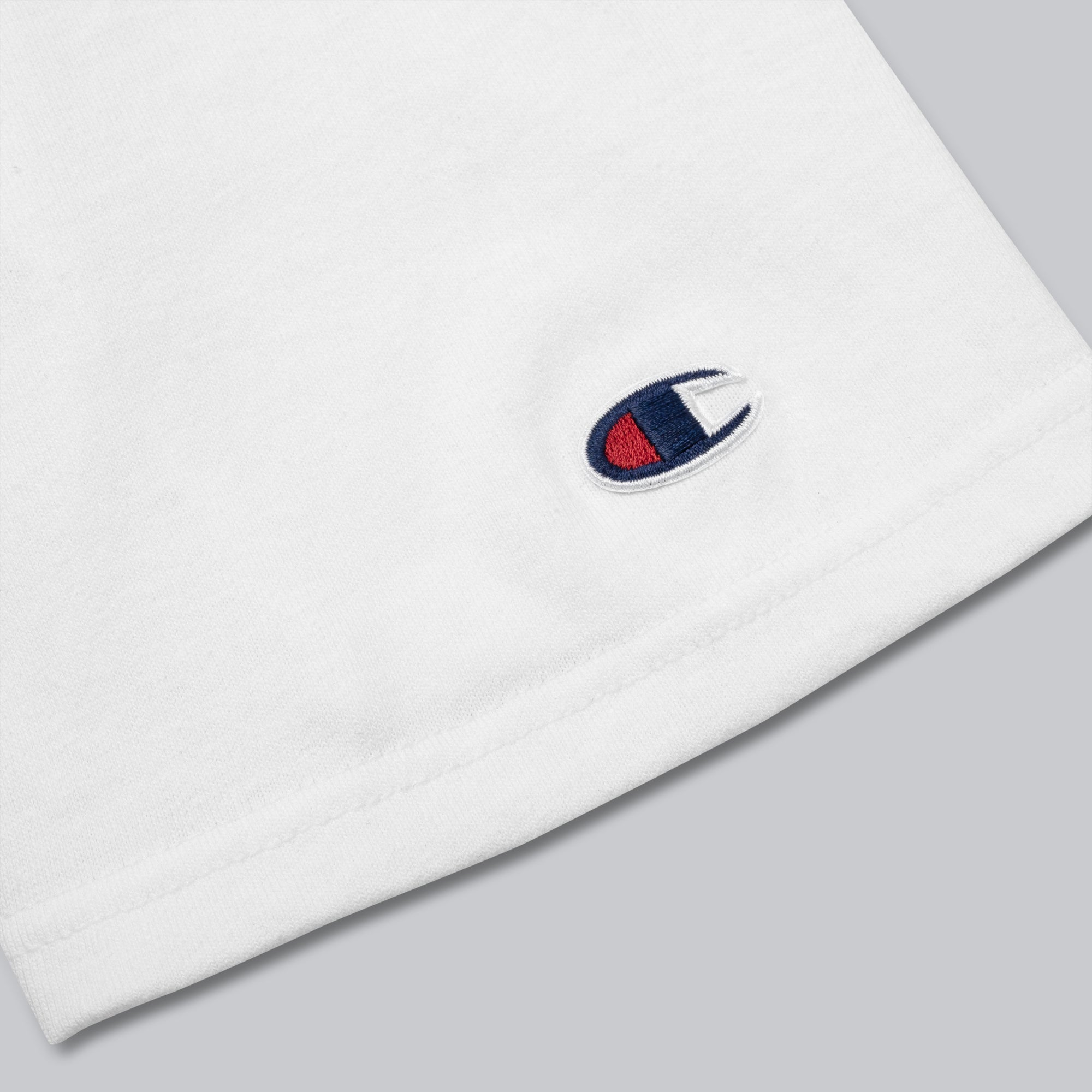 Champion Tshirt White with Custom Music Code of your favorite song