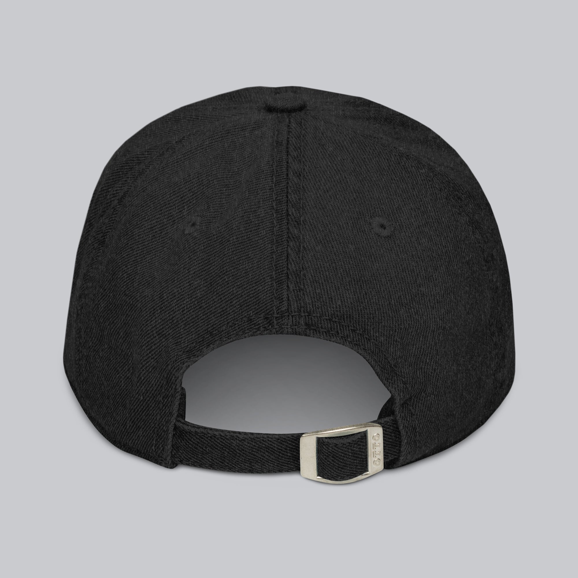 Music Code Custom Denim Hat Black