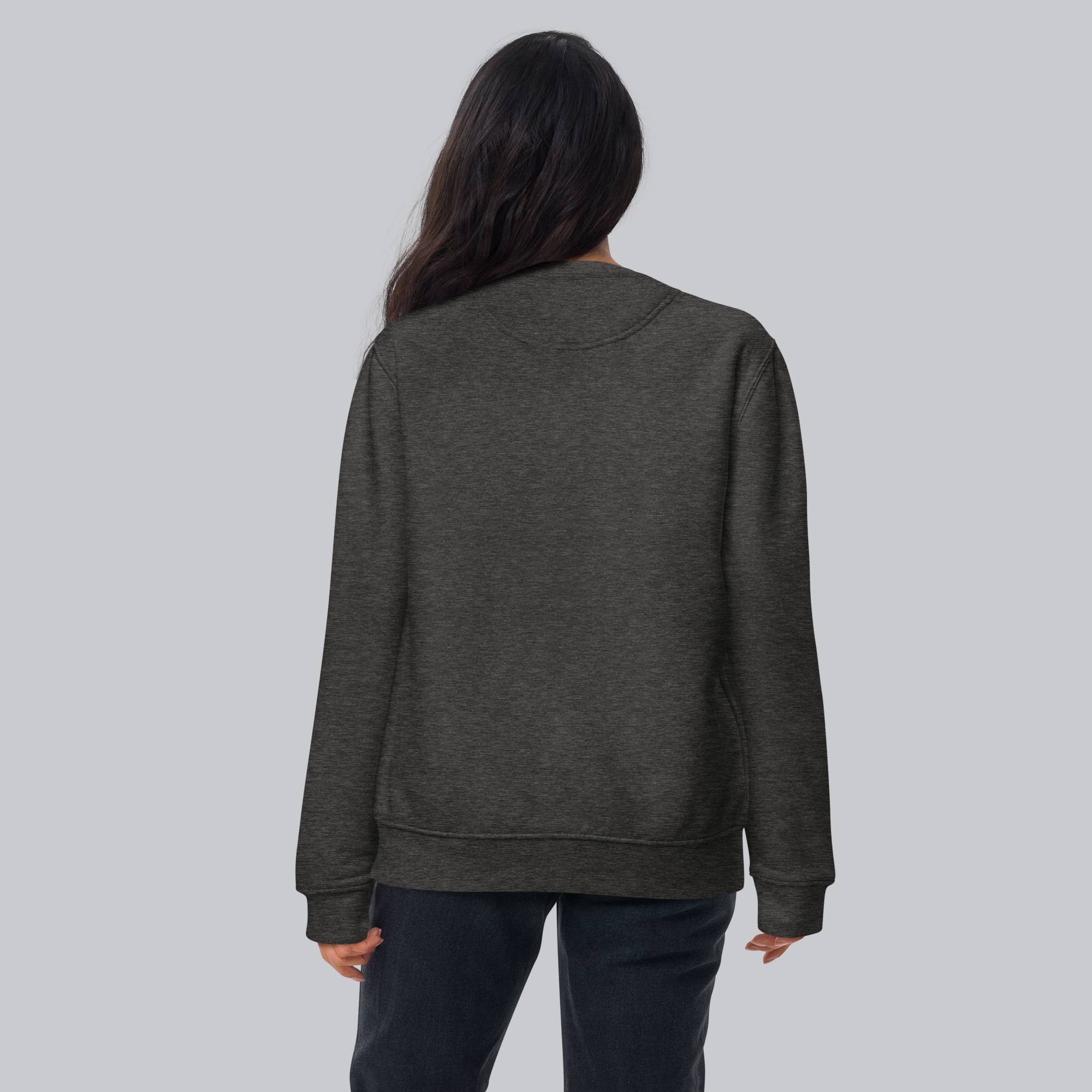 Dark Grey long-sleeve shirt with custom Music Code