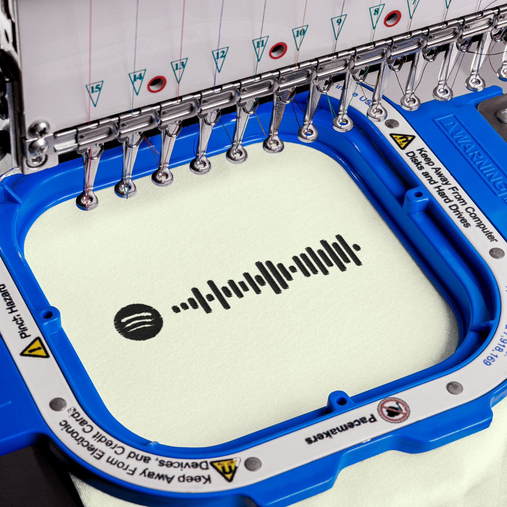 Light yellow unisex tshirt with custom music code