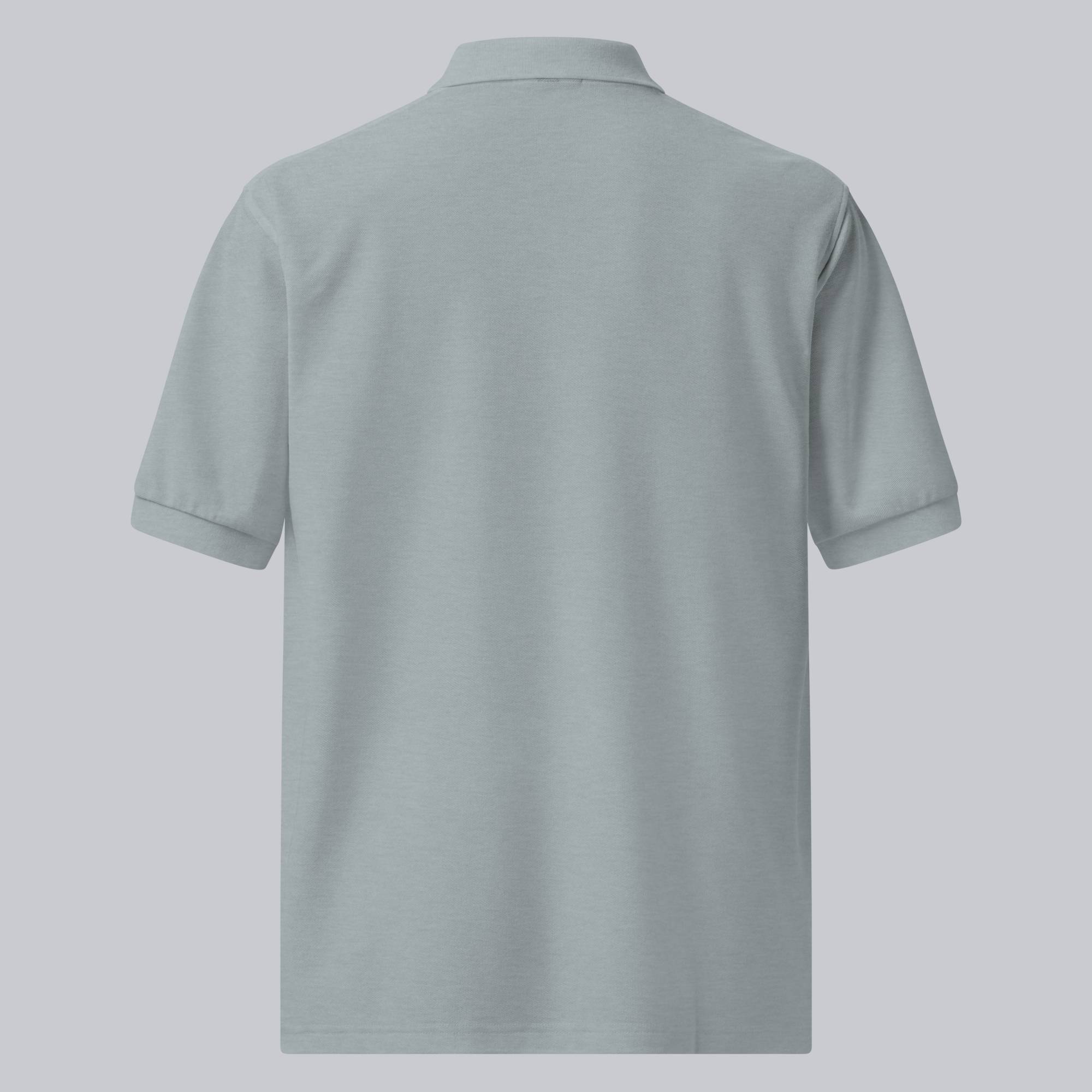Grey Polo Tshirt with custom Music Code
