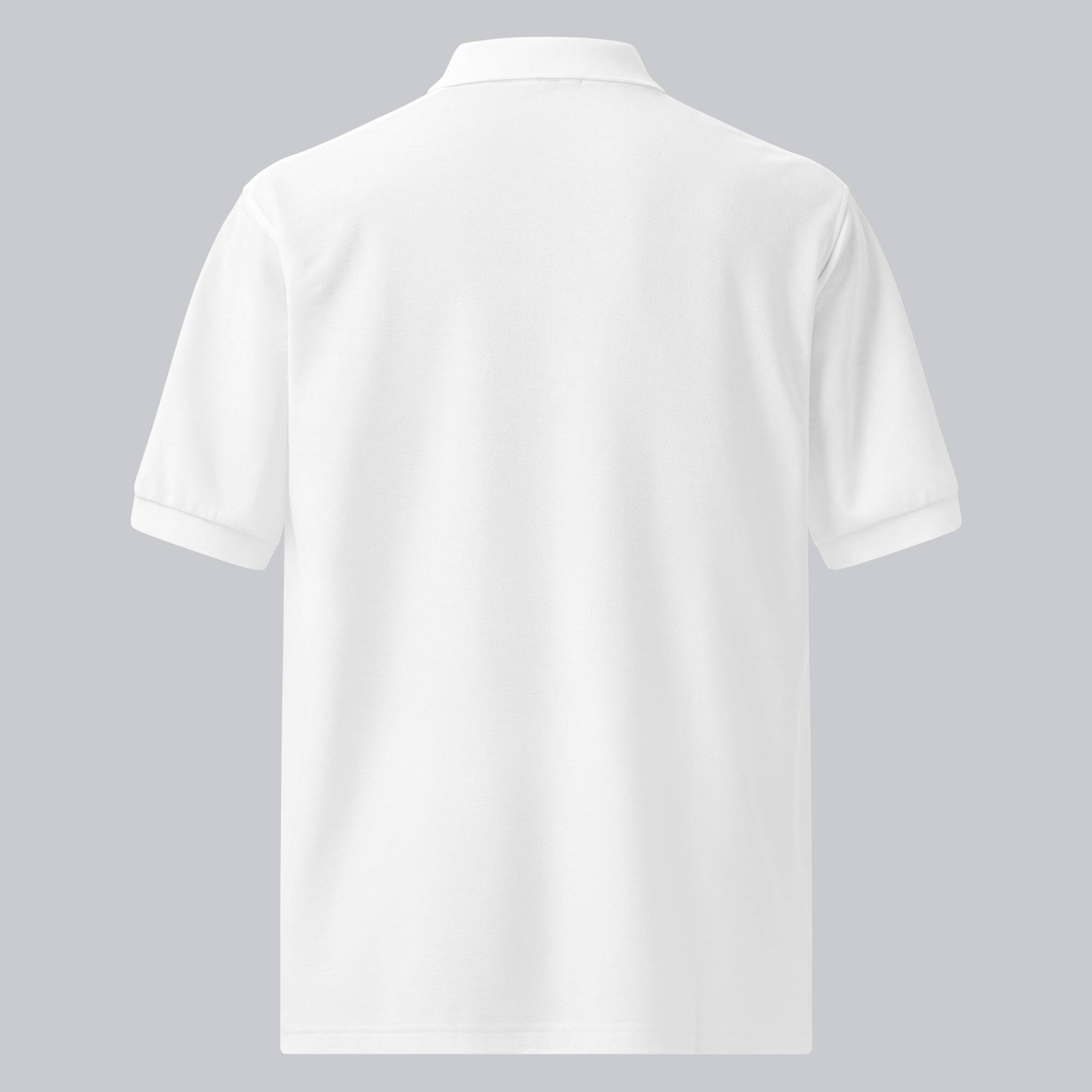 White Polo Tshirt with custom Music Code