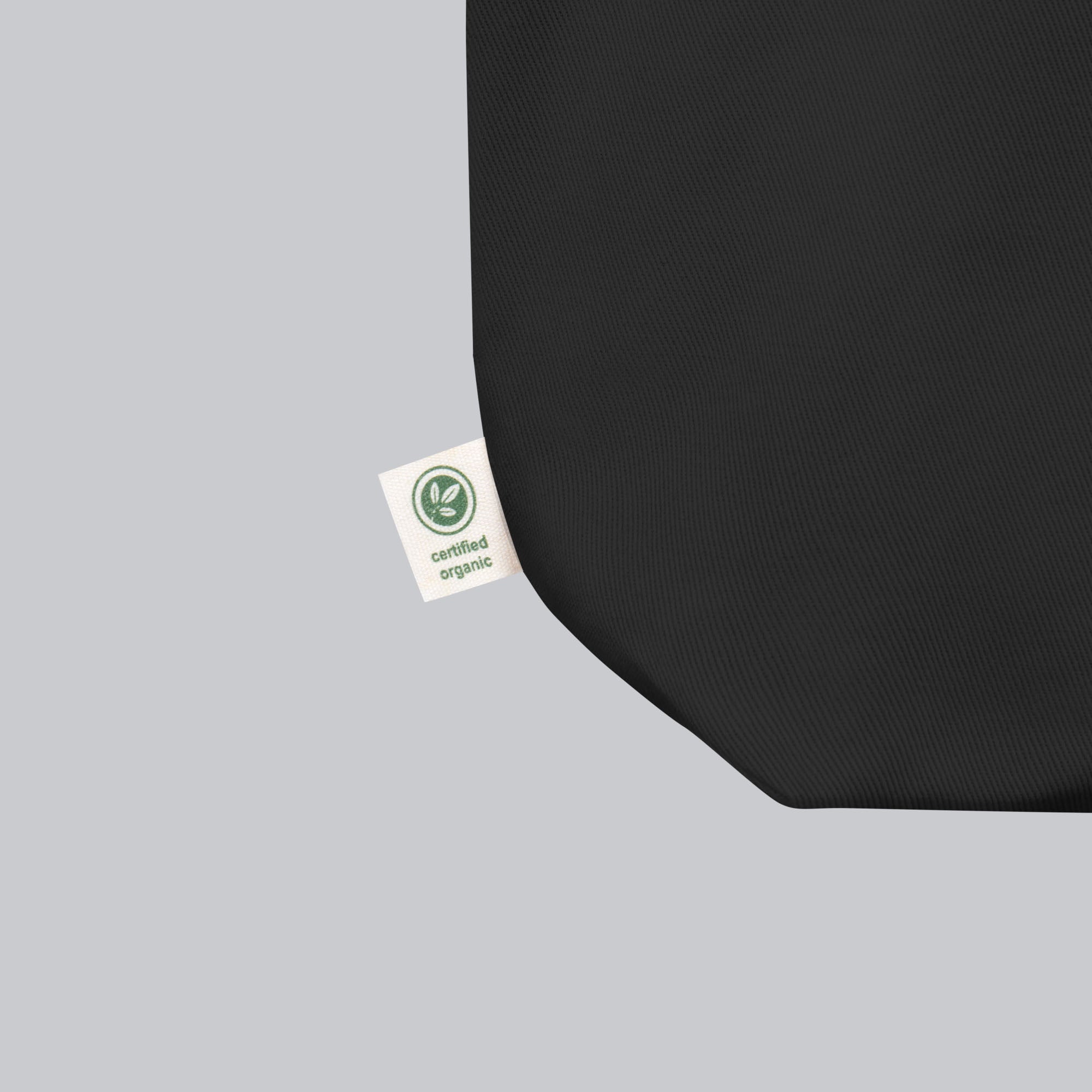Eco Tote Bag Small Black with custom Music Code of your favorite song