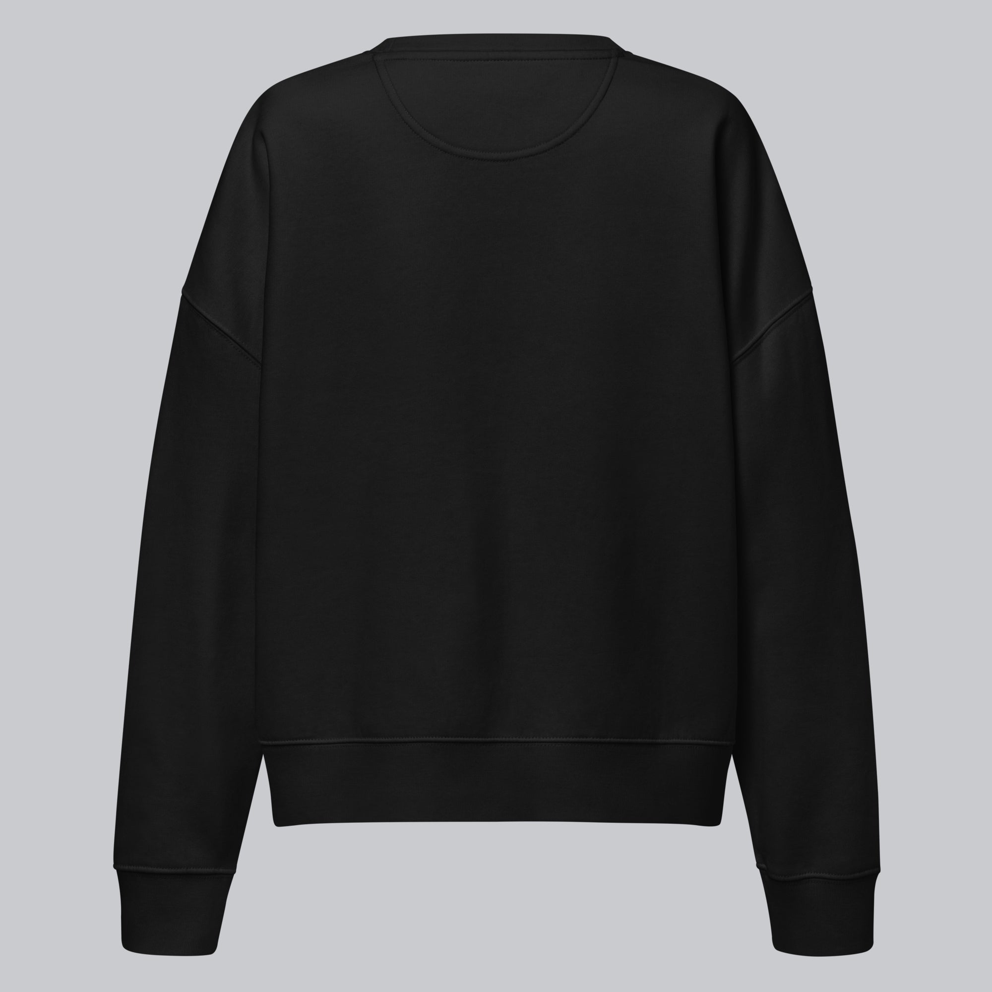 Stanly Stella Organic Women Sweathirt Black with embroidered custom Music Code