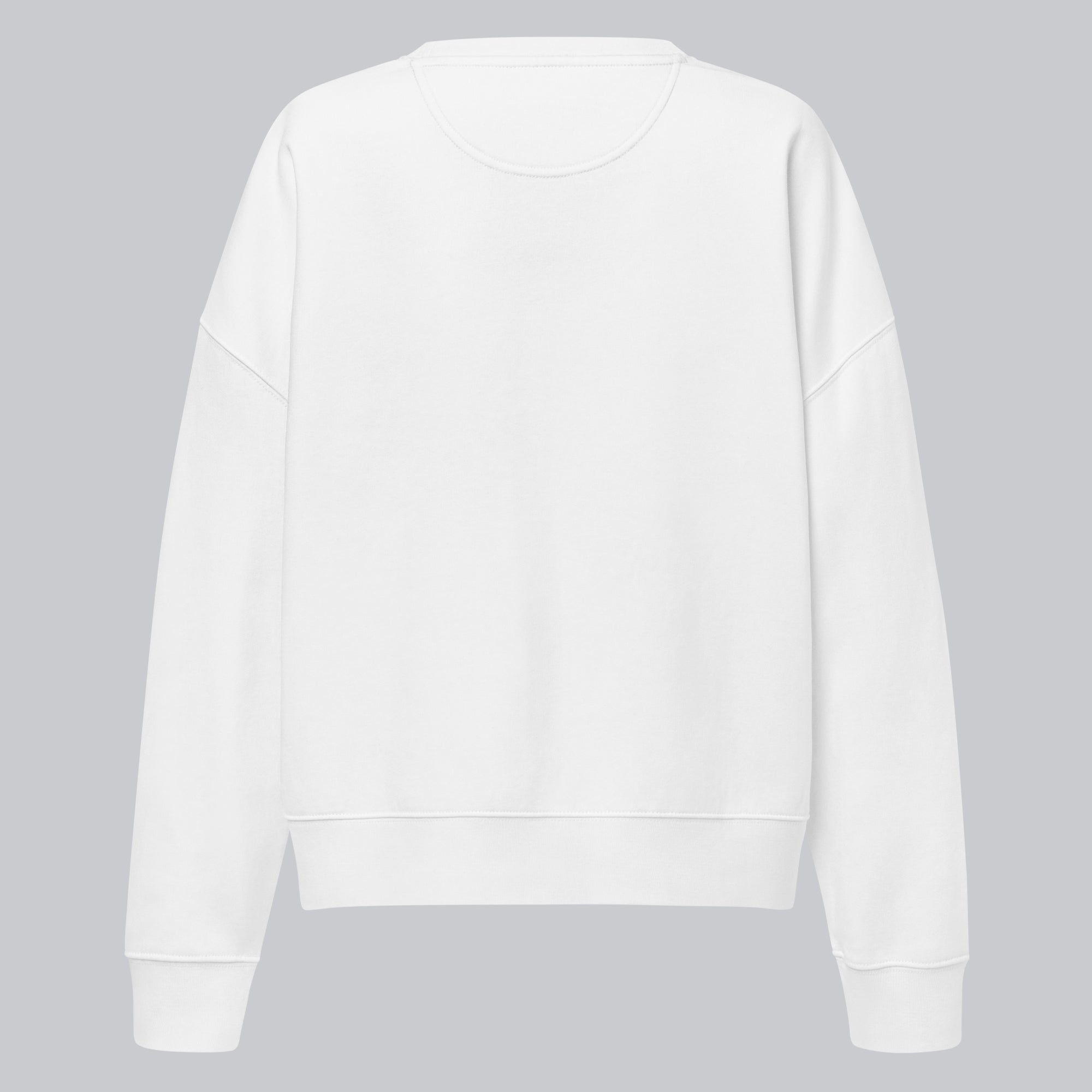 Stanly Stella Organic Women Sweathirt White with embroidered custom Music Code