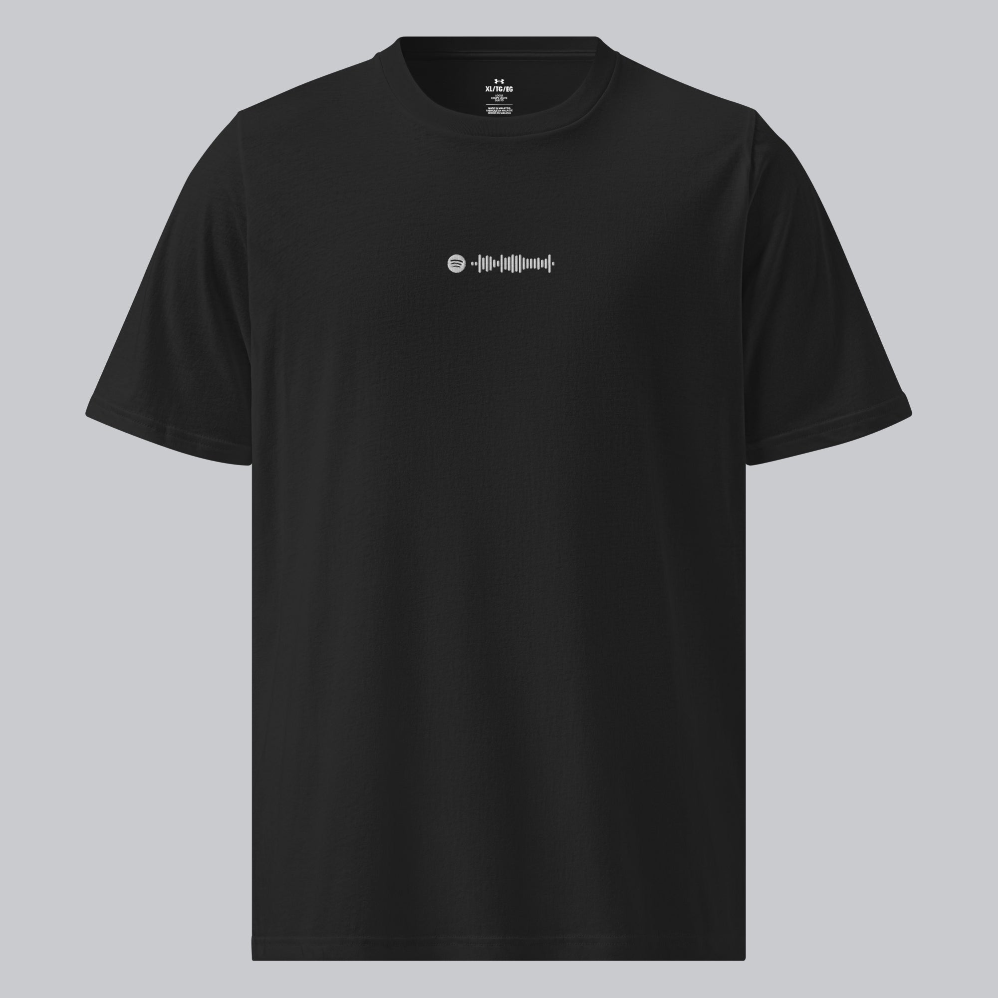 Under Armour Athletic Tshirt with custom Music Code
