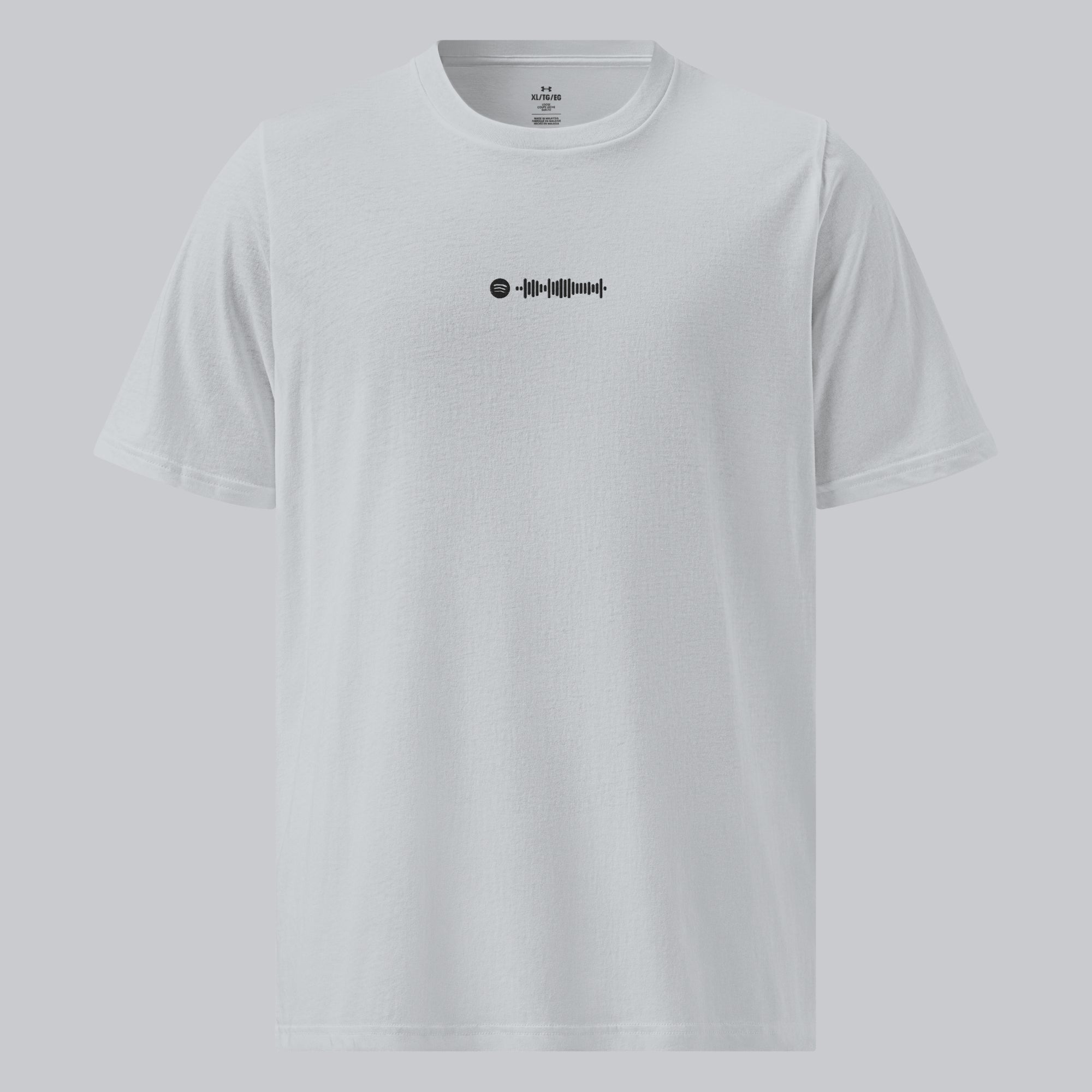 Under Armour Athletic Tshirt with custom Music Code