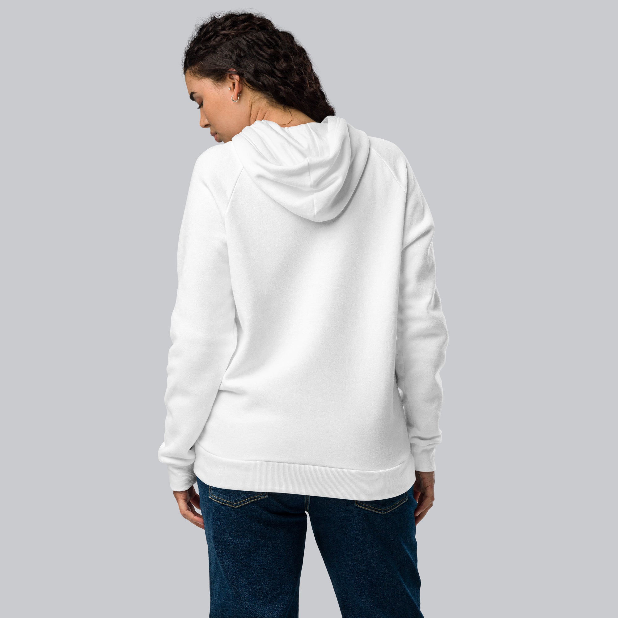 Under Armour Hoodie White with Custom Music Code of your favorite song