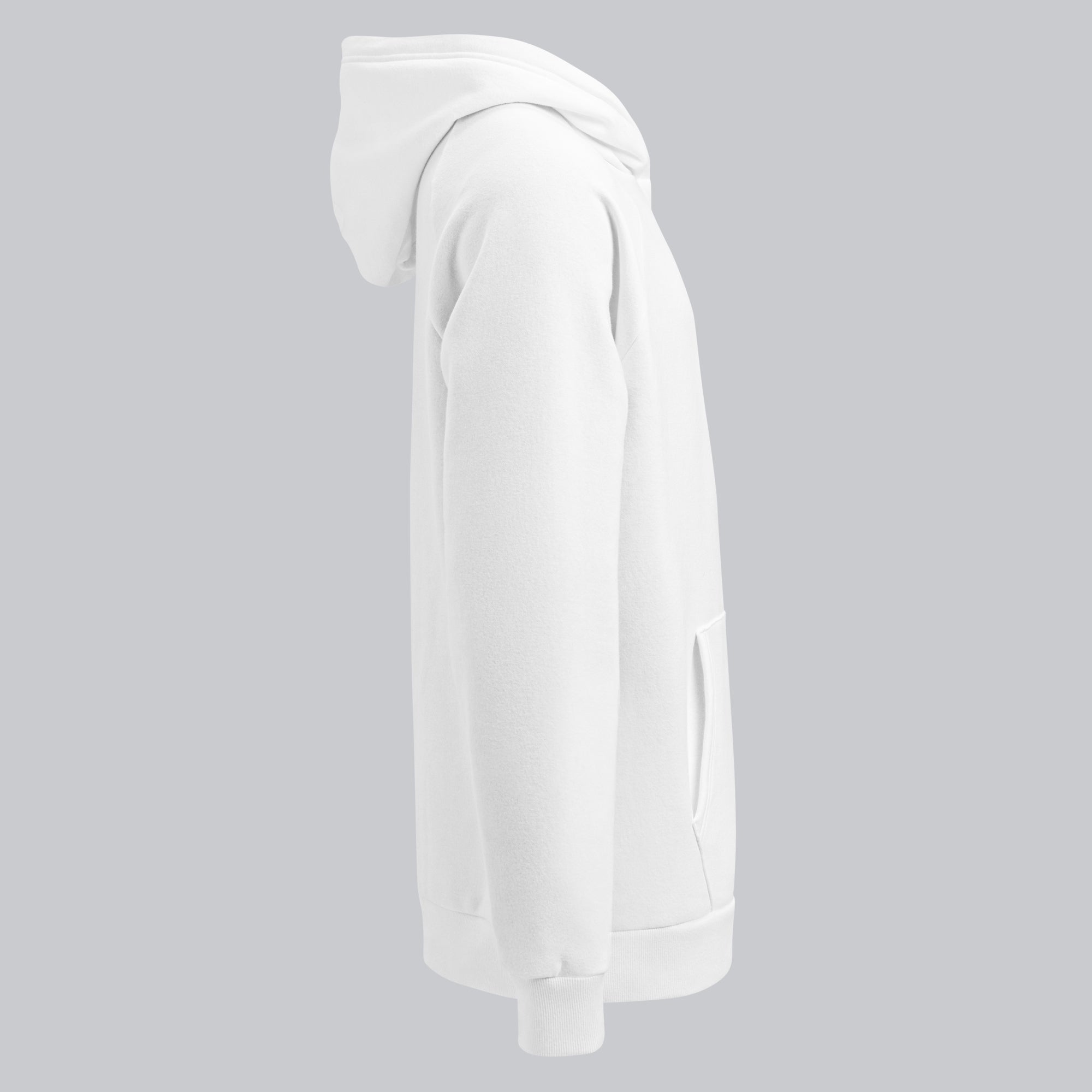 Under Armour Hoodie White with Custom Music Code of your favorite song