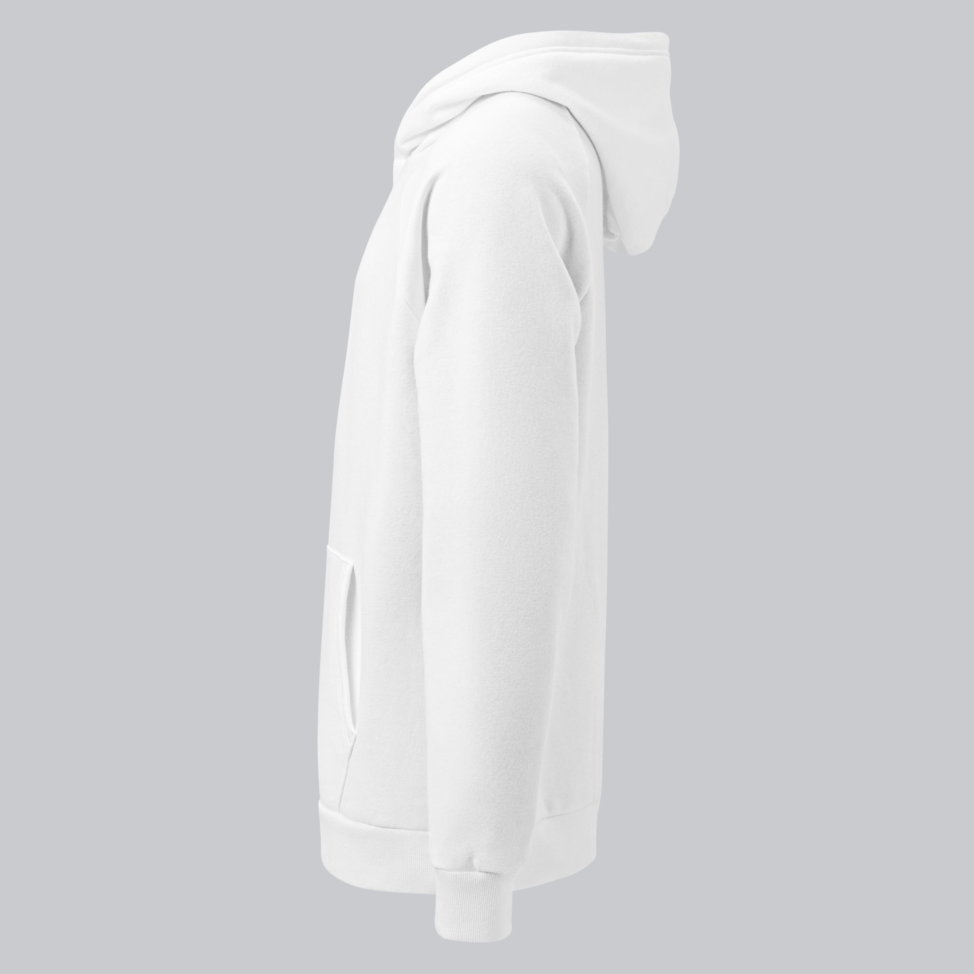 Under Armour Hoodie White with Custom Music Code of your favorite song