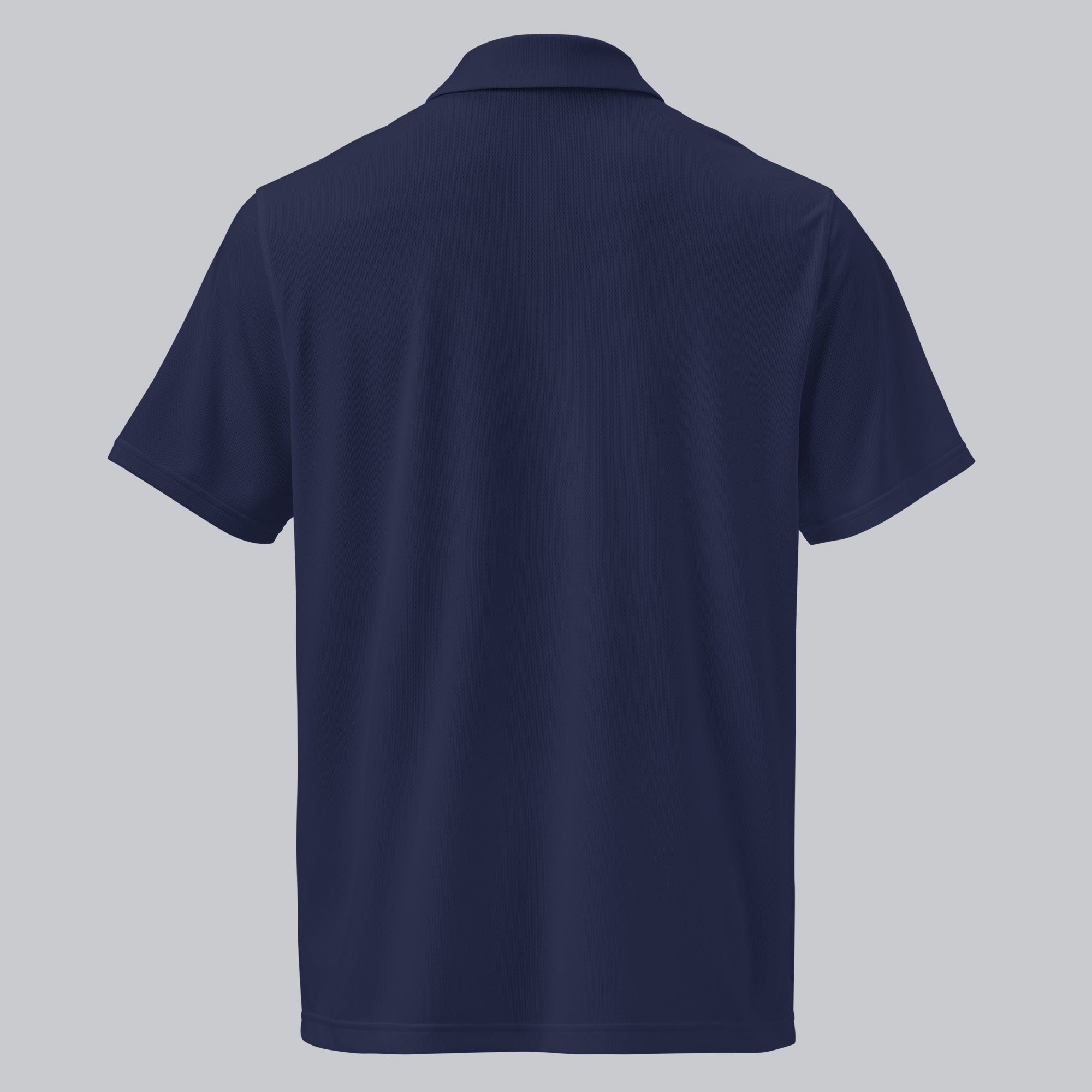 Under Armour Polo Shirt Men Navy with Custom Music Code