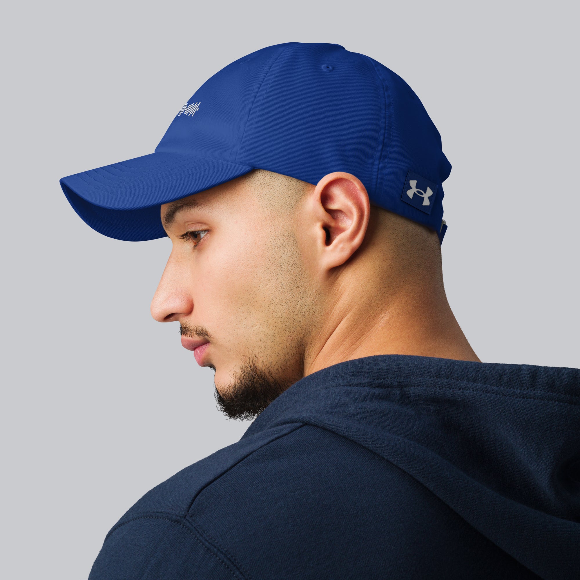 Under Armour Sport Cap Blue Custom Music Code