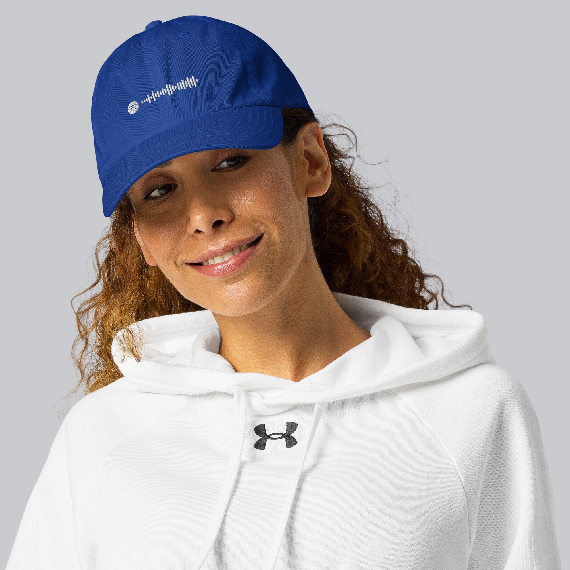 Under Armour Sport Cap Blue Custom Music Code