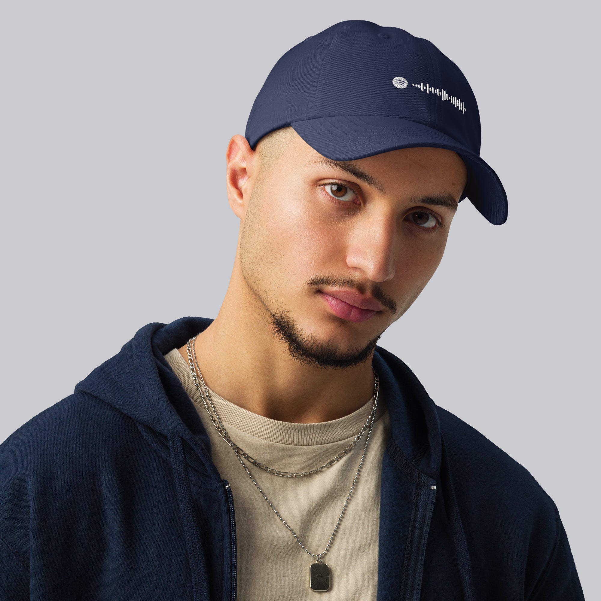 Under Armour Sport Cap Navy Custom Music Code