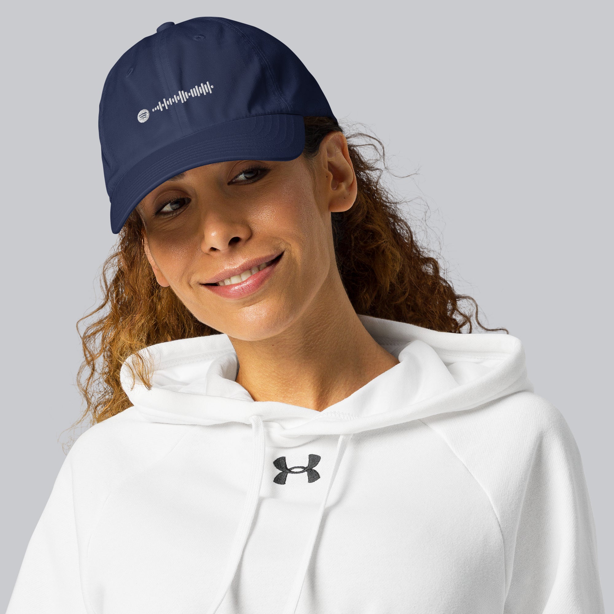Under Armour Sport Cap Navy Custom Music Code