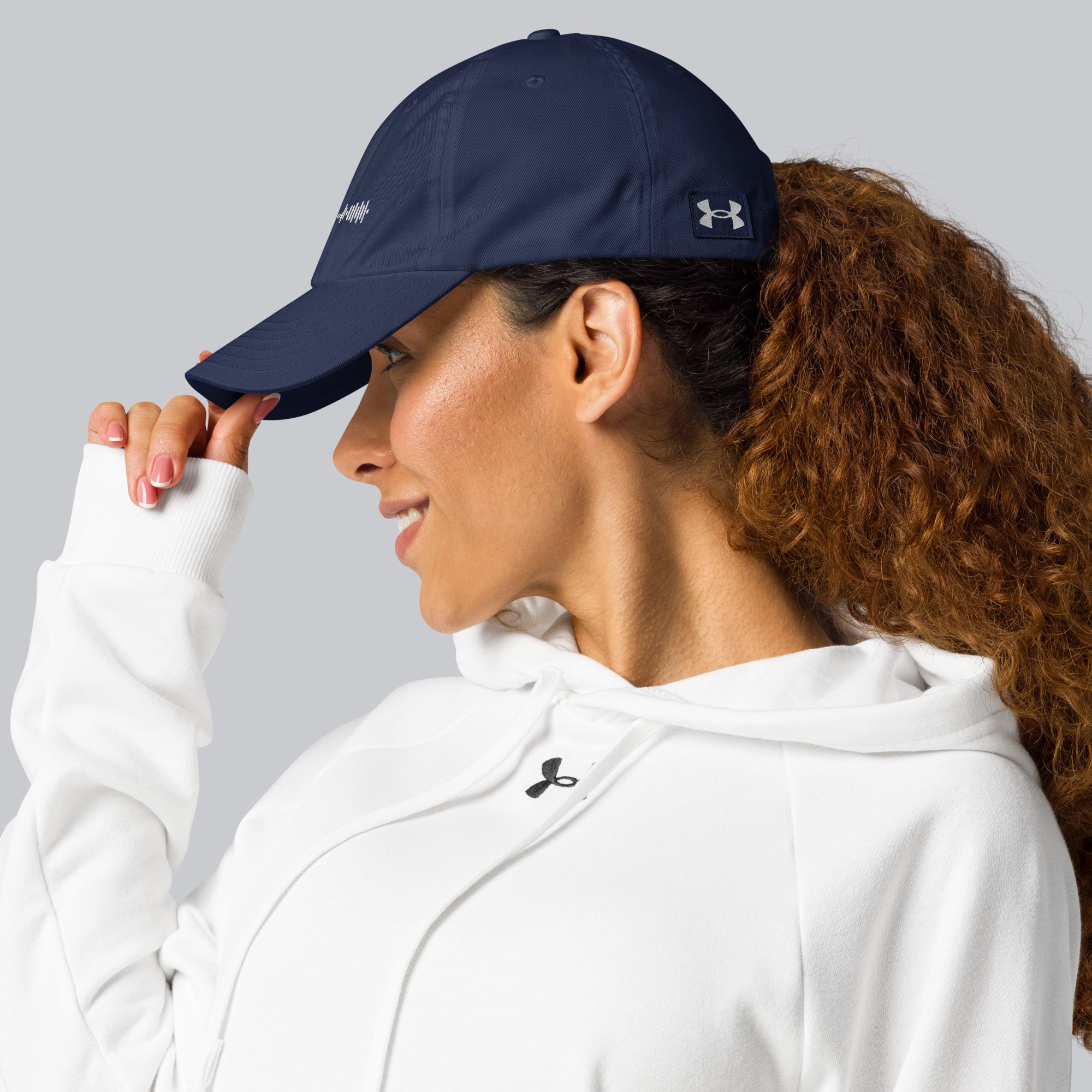 Under Armour Sport Cap Navy Custom Music Code