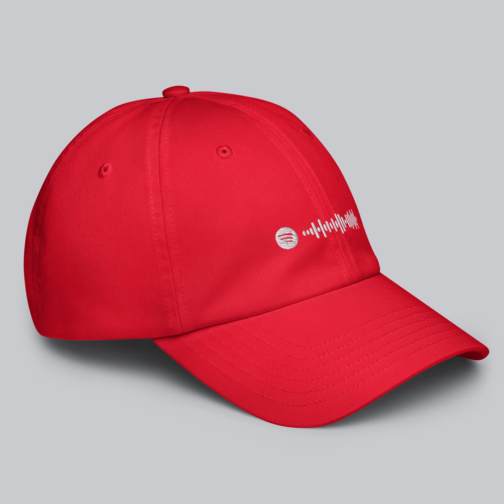 Under Armour Sport Cap Red Custom Music Code