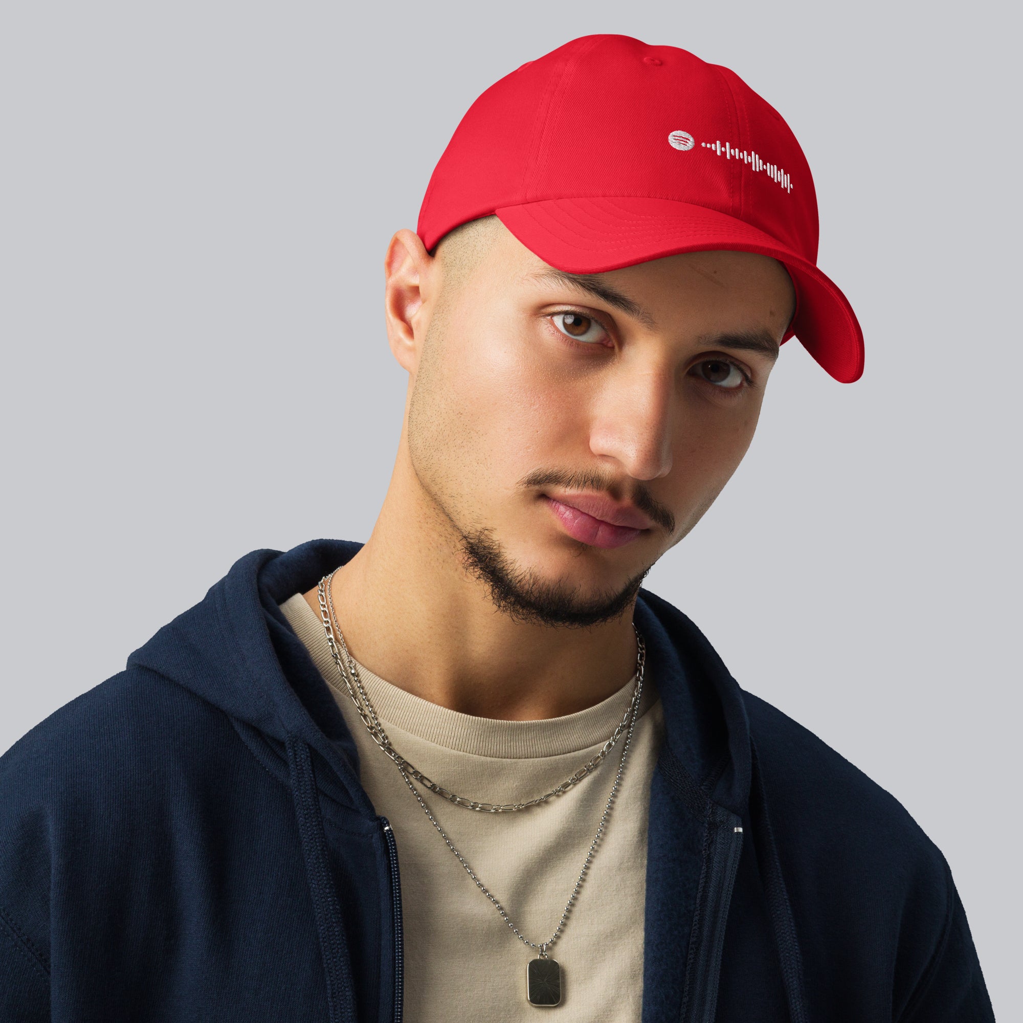 Under Armour Sport Cap Red Custom Music Code