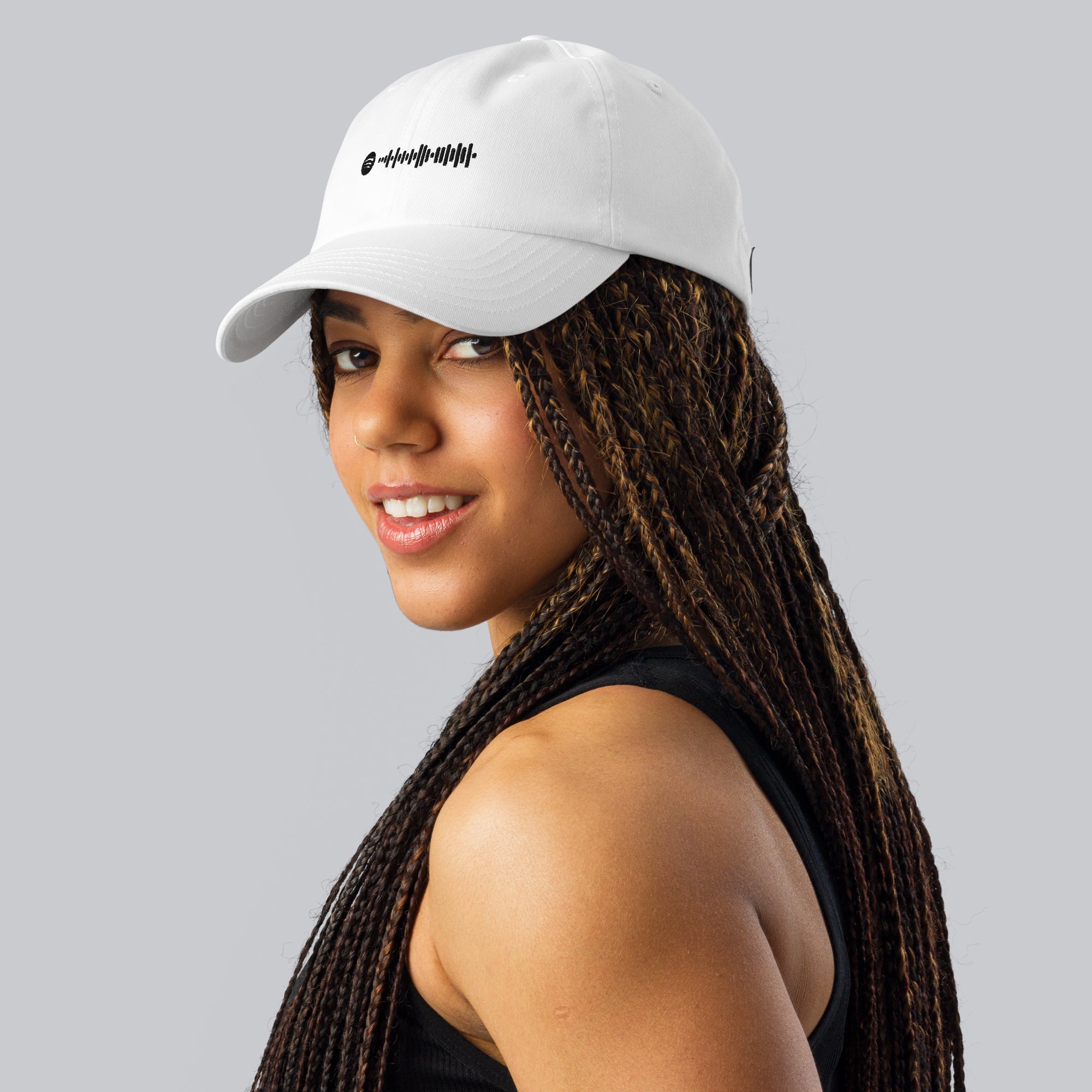 Under Armour Sport Cap White Custom Music Code