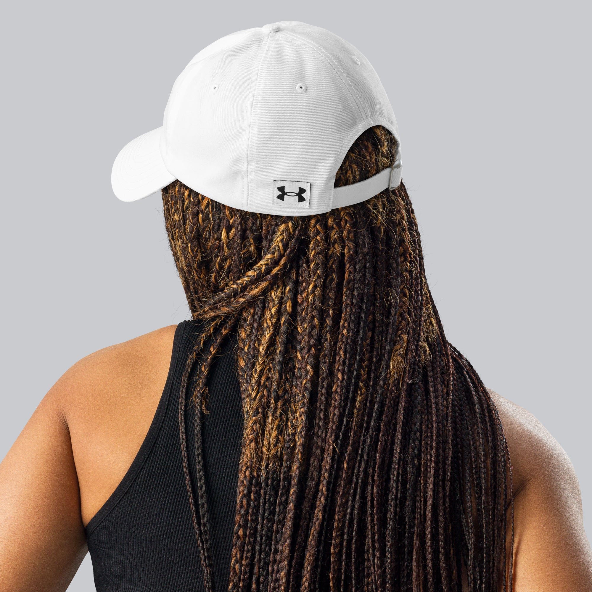 Under Armour Sport Cap White Custom Music Code