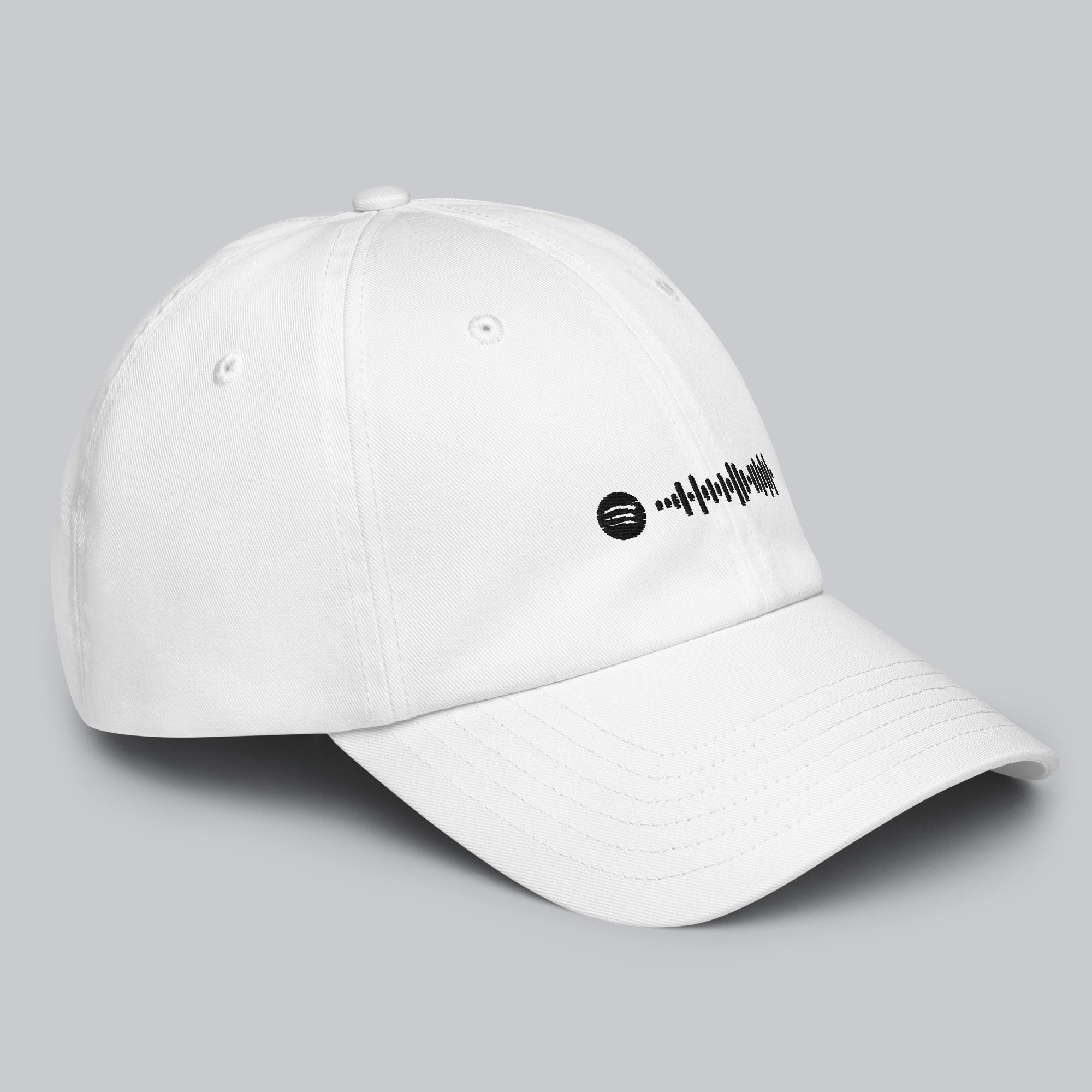 Under Armour Sport Cap White Custom Music Code