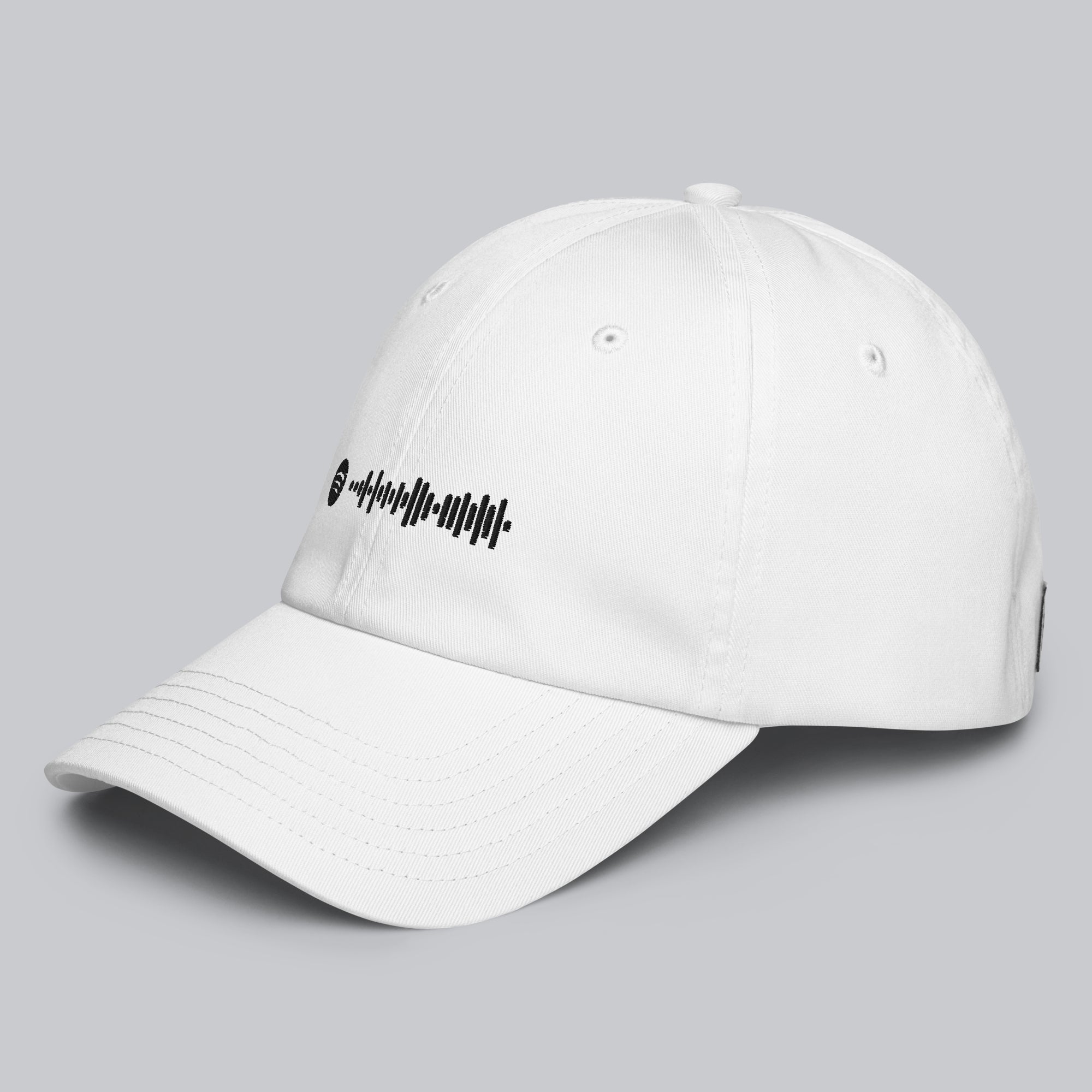 Under Armour Sport Cap White Custom Music Code