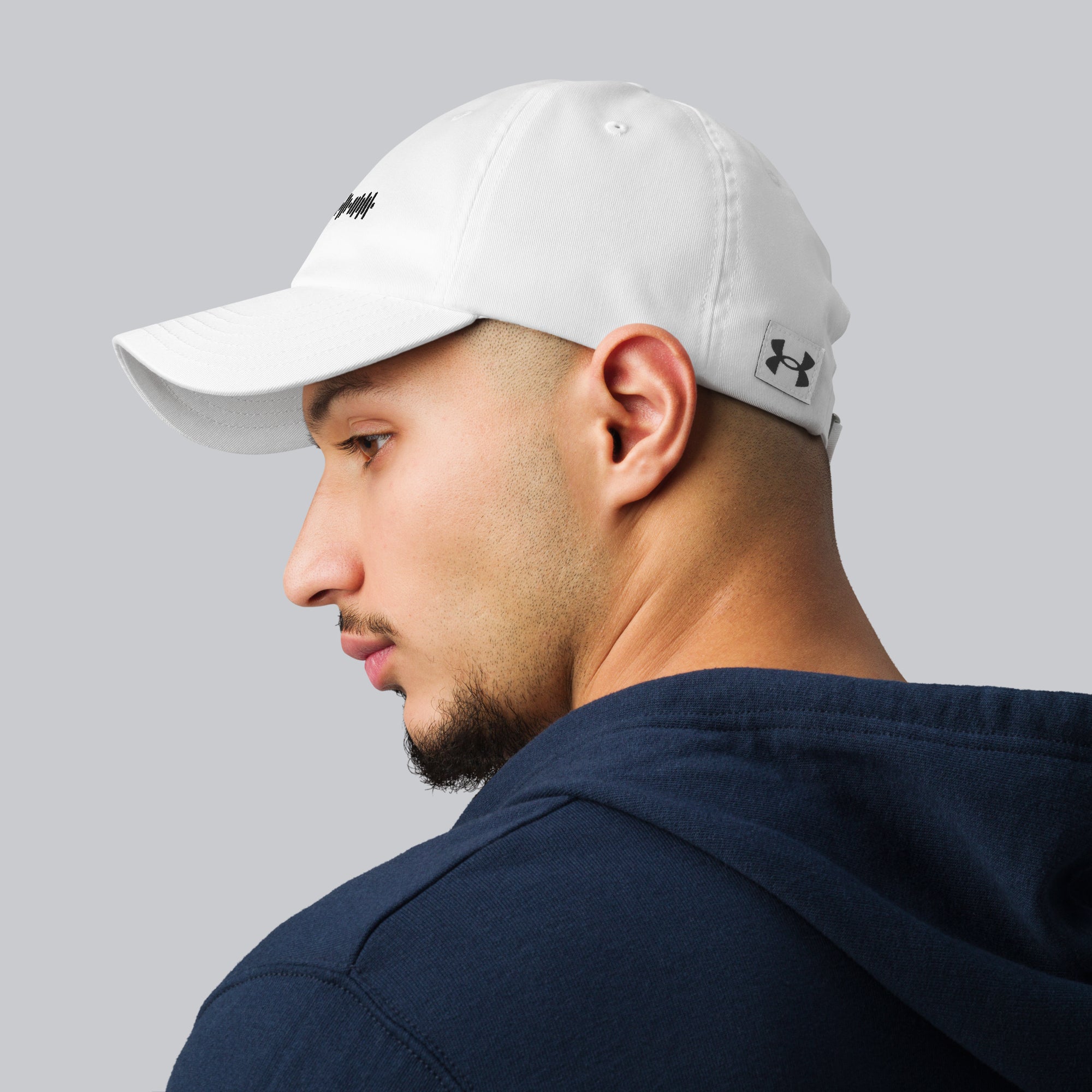 Under Armour Sport Cap White Custom Music Code