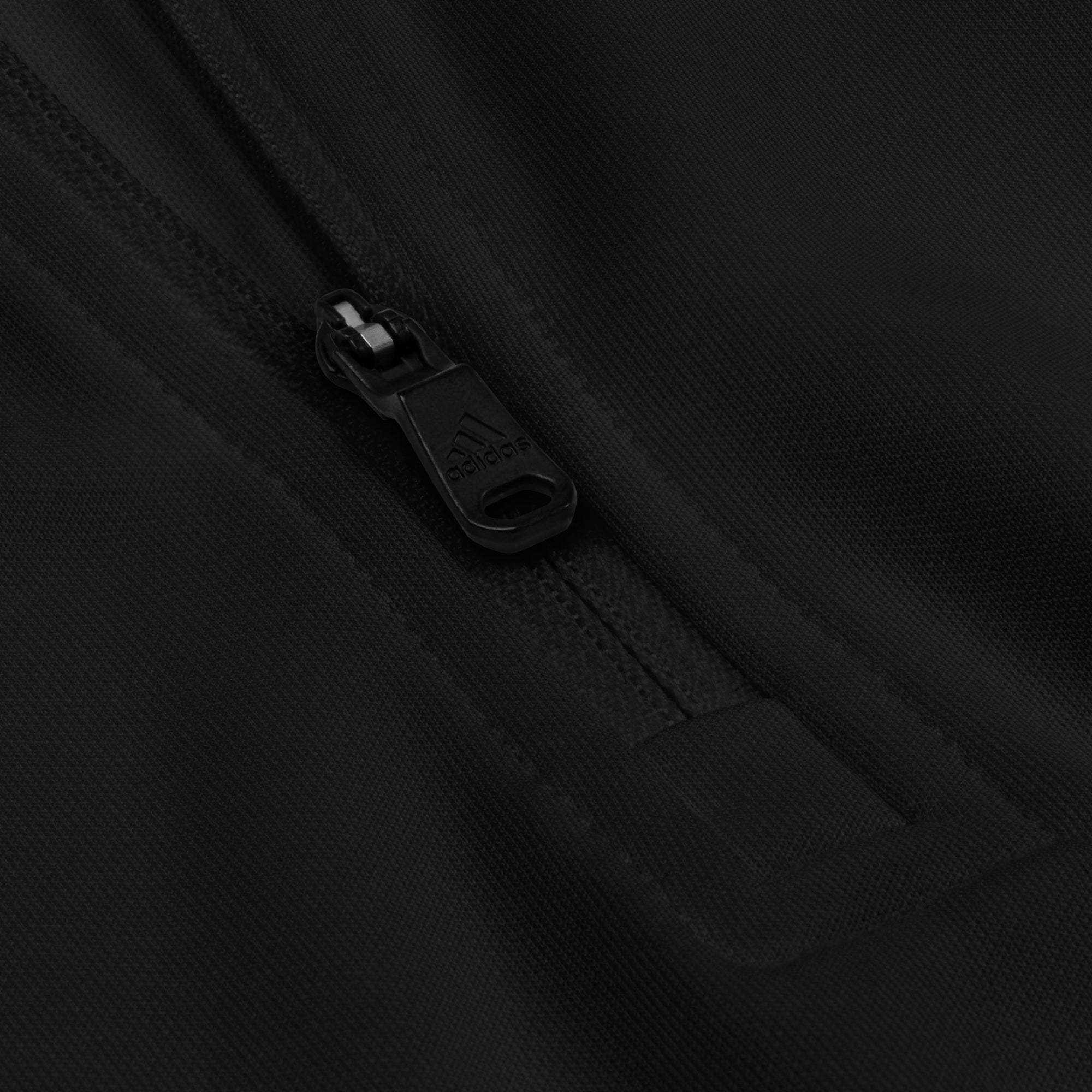Adidas Zip Sweather Black with custom Music Code of your favorite song