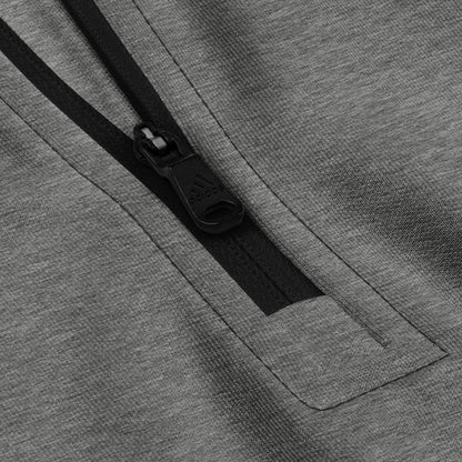 Adidas Zip Sweather Grey with custom Music Code of your favorite song