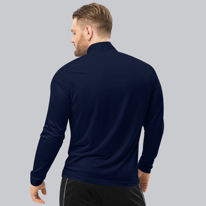 Adidas Zip Sweather Navy with custom Music Code of your favorite song