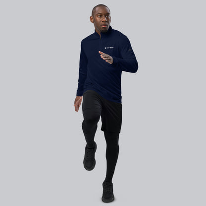 Adidas Zip Sweather Navy with custom Music Code of your favorite song