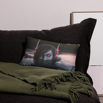 Evil Mermaid Pillow