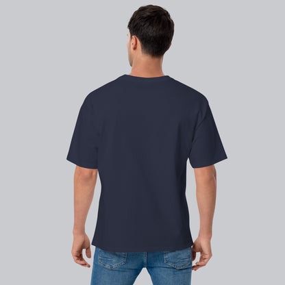 Champion Tshirt Navy with Custom Music Code of your favorite song