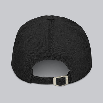 Music Code Custom Denim Hat Black