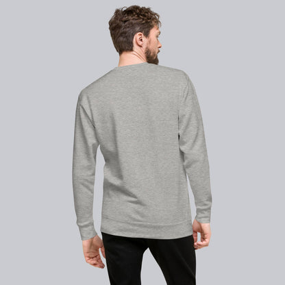 Grey long-sleeve shirt with custom Music Code