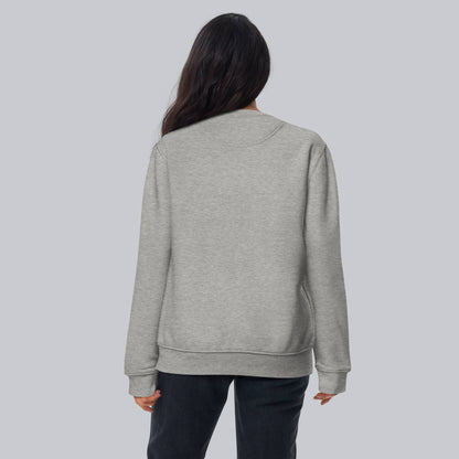 Grey long-sleeve shirt with custom Music Code