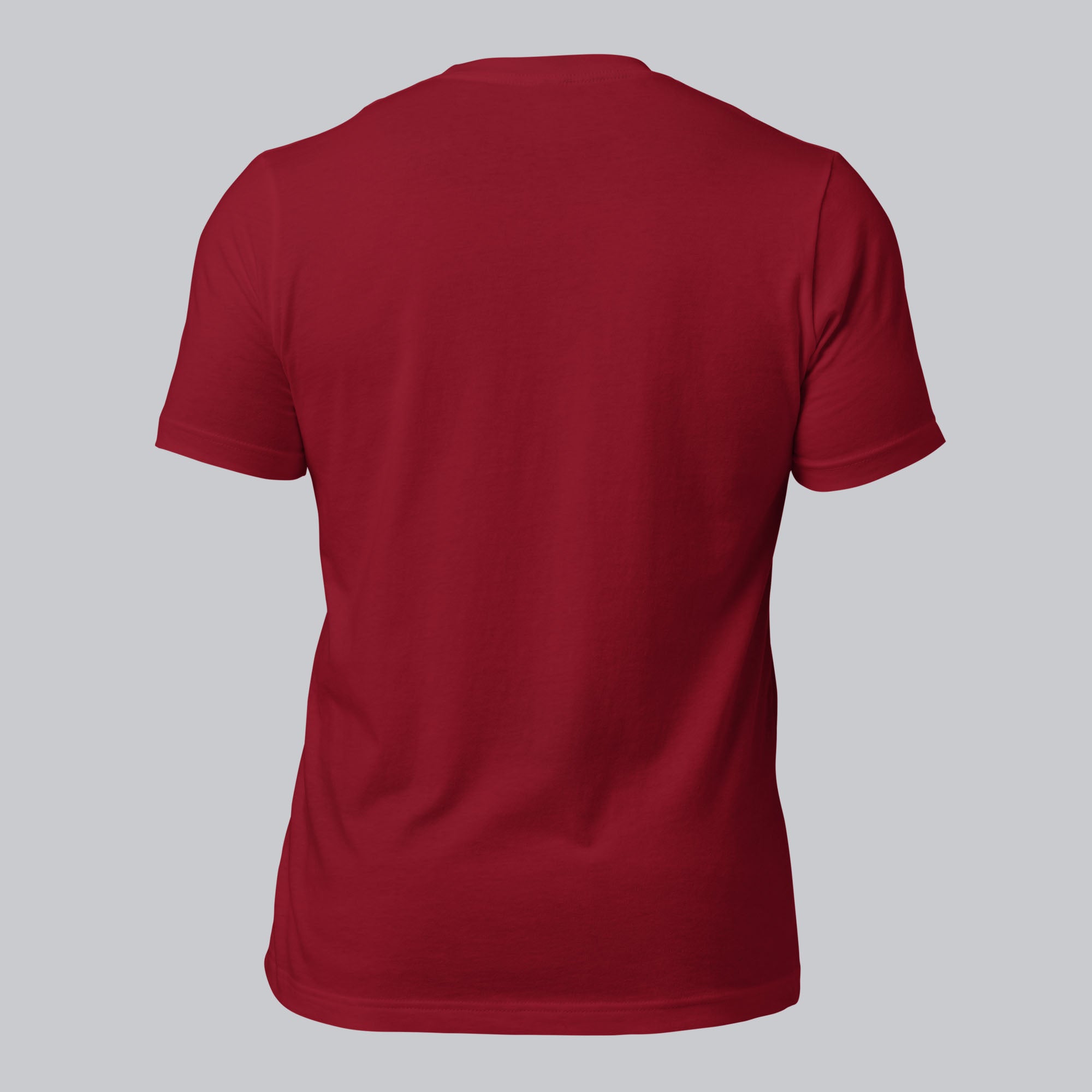 Bordeaux unisex tshirt with custom music code