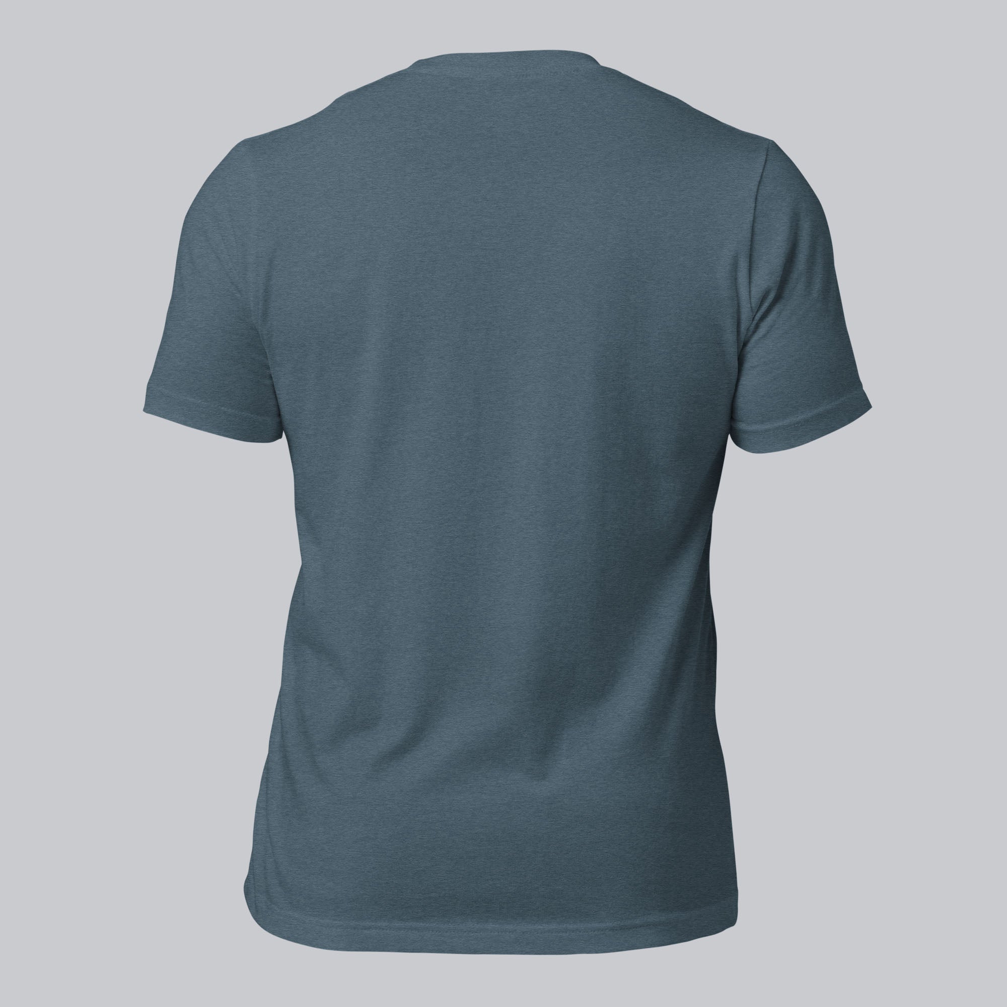 Dark grey unisex tshirt with custom music code