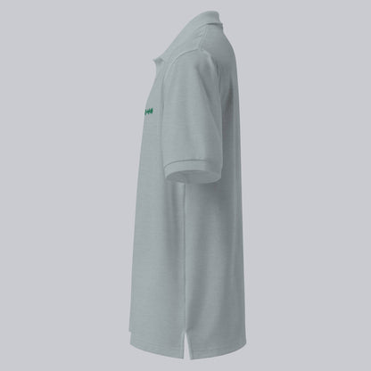 Grey Polo Tshirt with custom Music Code