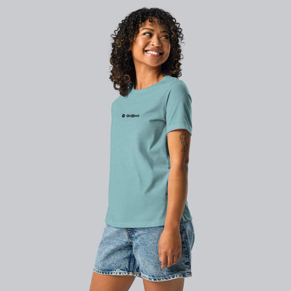 Blue lagoon Women tshirt with custom music code