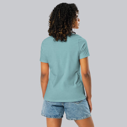 Blue lagoon Women tshirt with custom music code