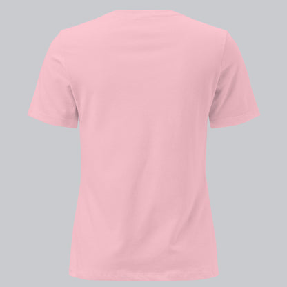 Light pink Women tshirt with custom music code