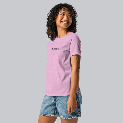 Lilac Women tshirt with custom music code
