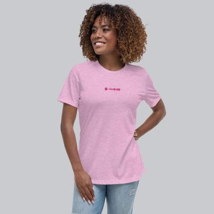 Lilac Women tshirt with custom music code