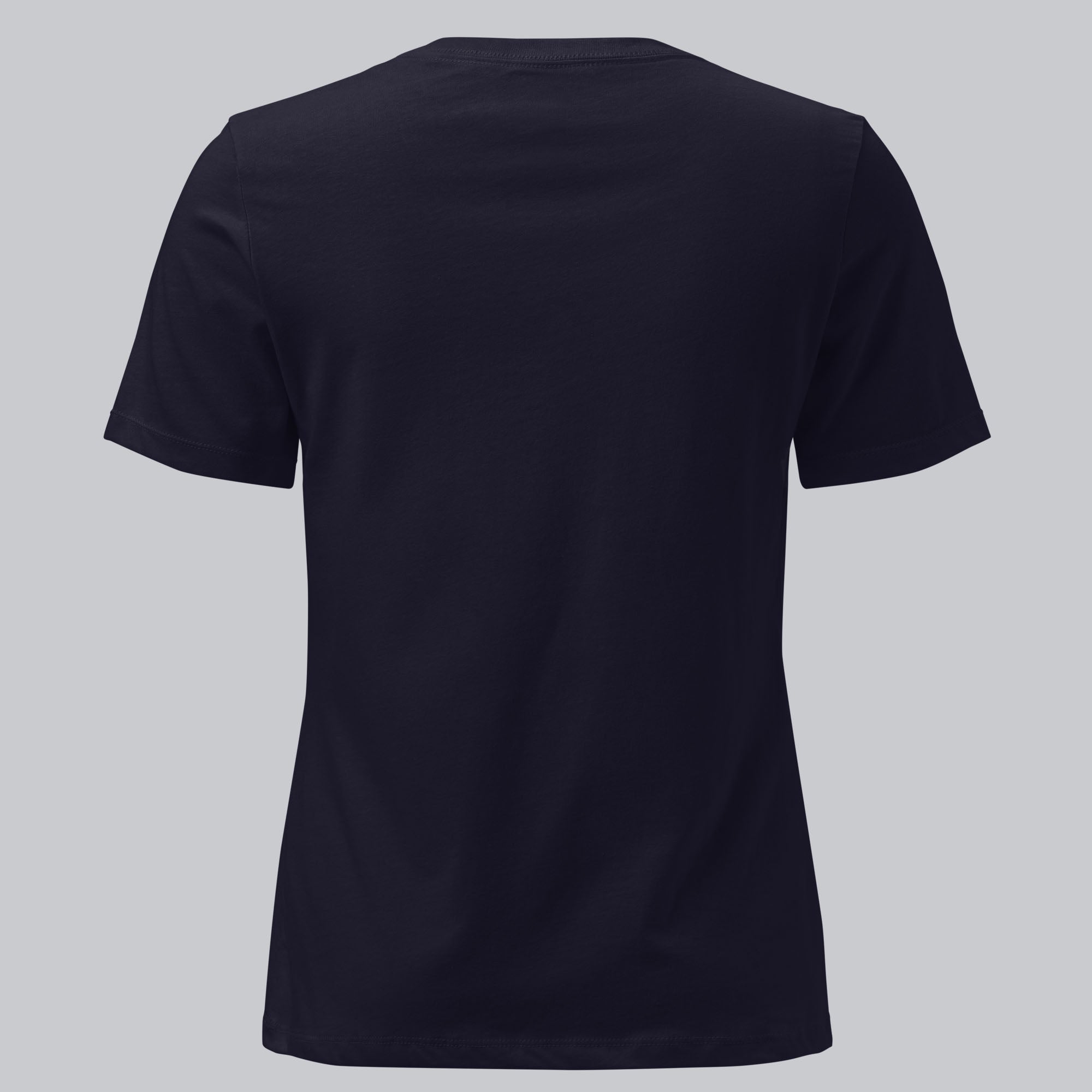 Navy Women tshirt with custom music code