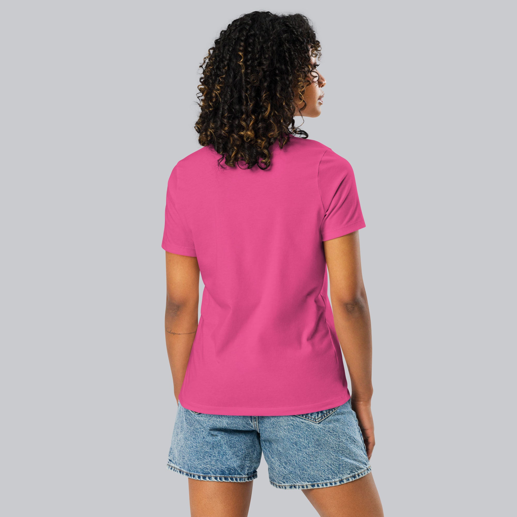 Pink berry Women tshirt with custom music code