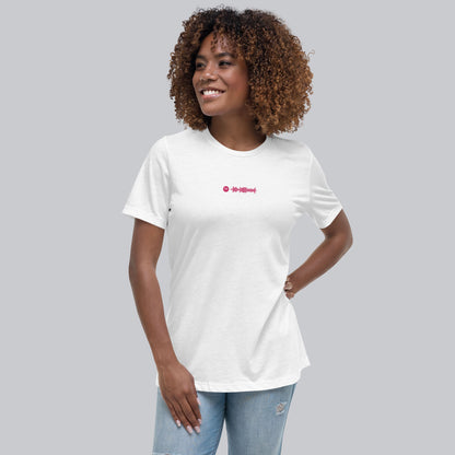 White Women tshirt with custom music code