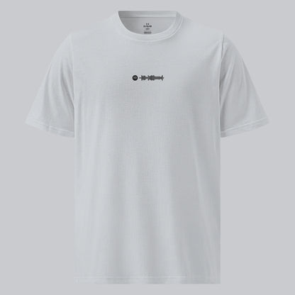 Under Armour Athletic Tshirt with custom Music Code
