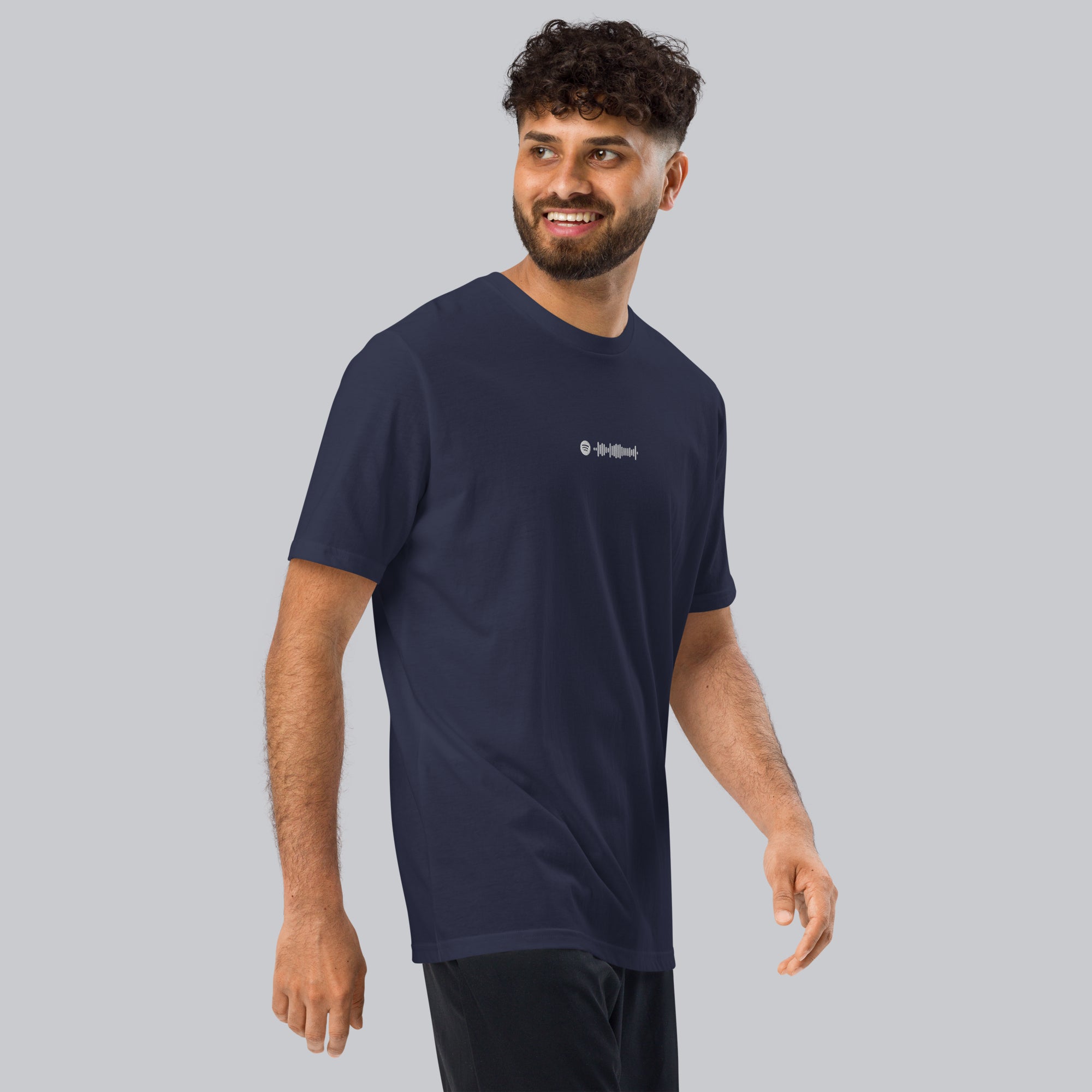 Under Armour Athletic Tshirt with custom Music Code