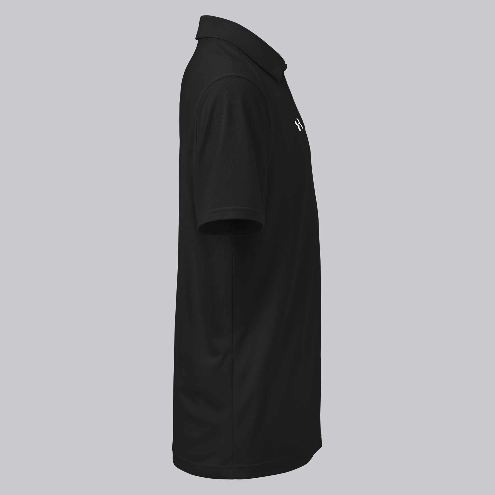 Under Armour Polo Shirt Men Black with Custom Music Code